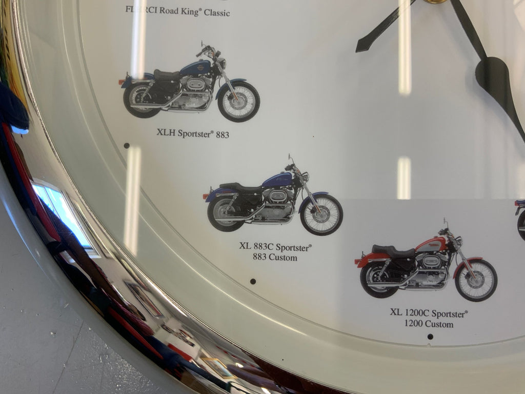 Harley-Davidson Hourly Engine Noise Clock