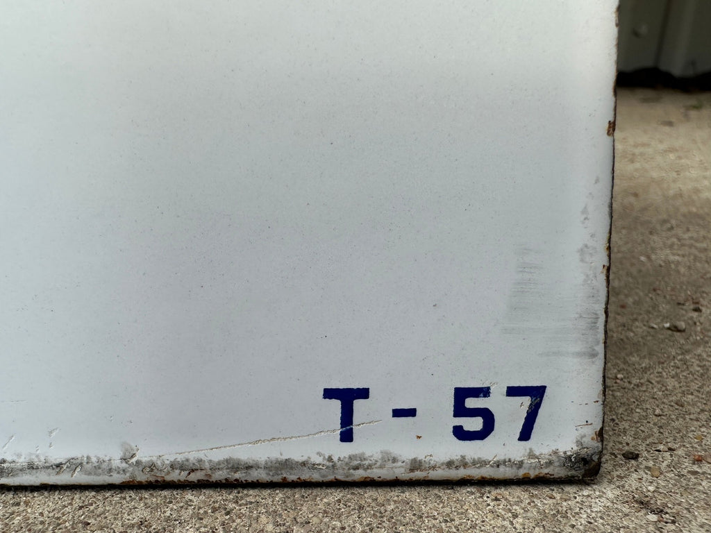 Original FrigiKing Auto Air Conditioner Porcelain Sign