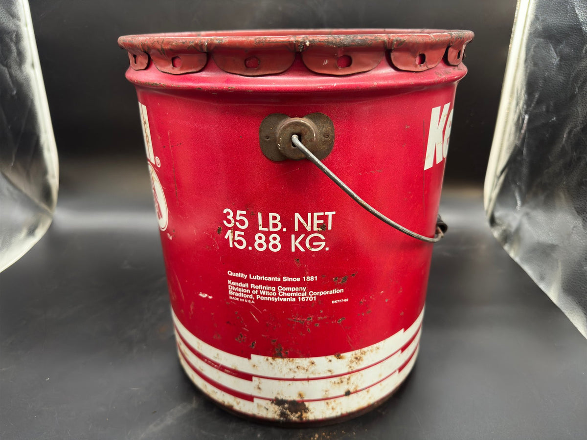 Red Kendall Peace Victory Hand 5 GALLON Gear Oil CAN