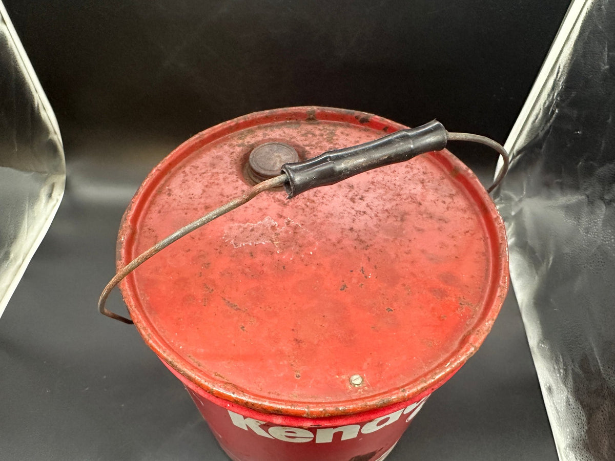 Red Kendall Peace Victory Hand 5 GALLON Gear Oil CAN