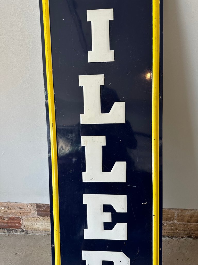 Miller Tires Porcelain Sign