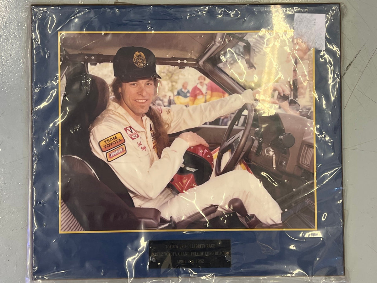 1982 Ted Nugent Toyota Grand Prix Autographed Photograph