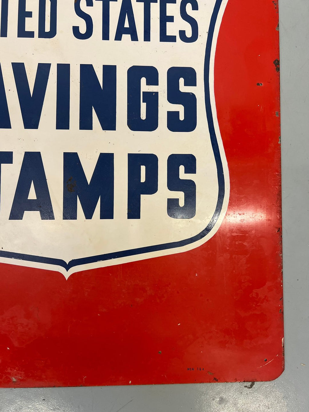 Vintage U.S. Savings Stamps Signs – "The American Way" (Pair)