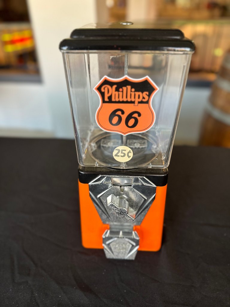 Phillips 66 Gum Ball Machine