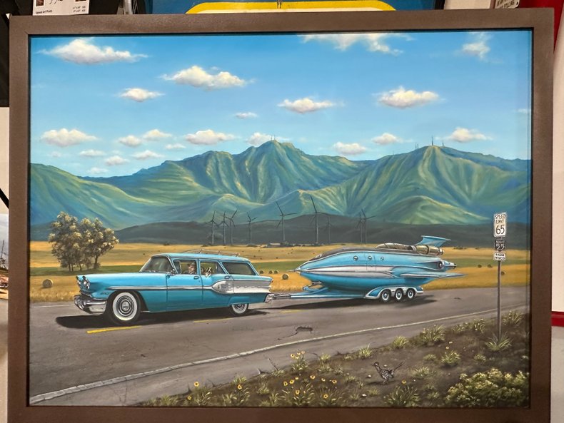 Original Art "Weekend Trip" 30" x 40" Oil on canvas