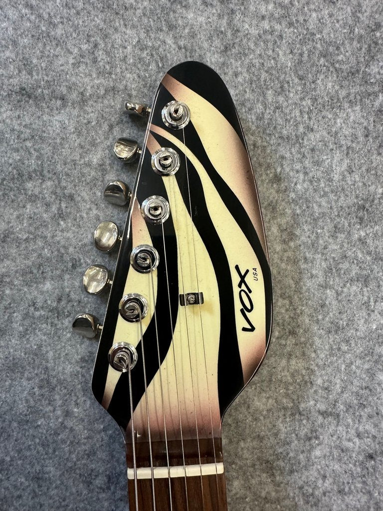 Rare 2000 Vox Mark lll Teardrop Guitar #1 of 3 in this custom finish signed by Ted Nugent