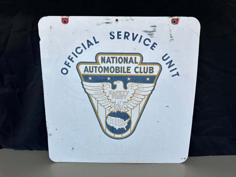 National Automobile Club Sign