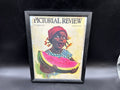 Reproduction Print - Nell Hott Pictorial Review September 1924 Girl Eating Watermelon 16x11