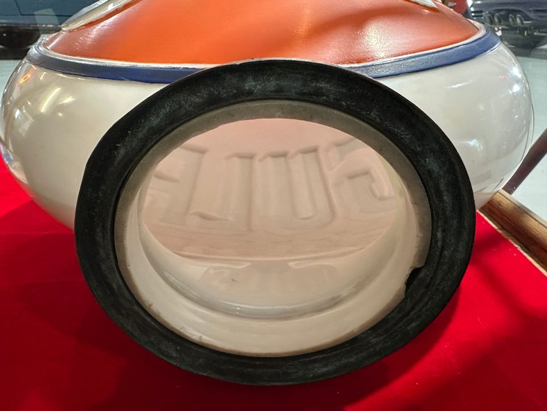 30's Original Gulf Gas Pump Globe