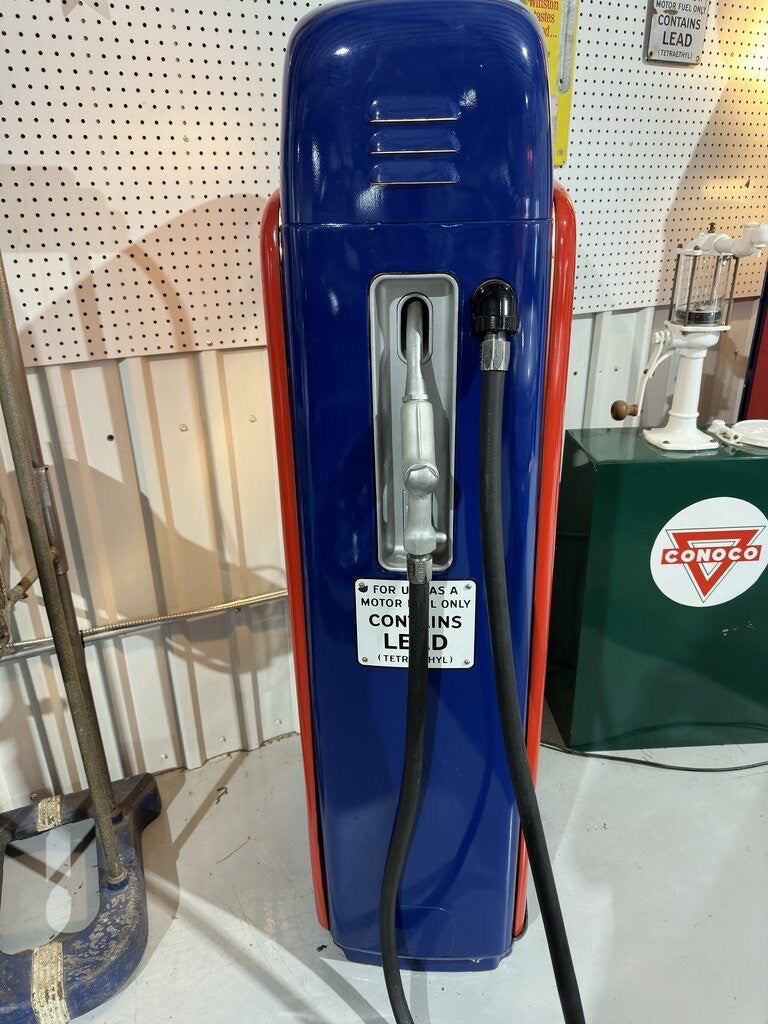 Vintage Martin & Schwartz Model 80 Gas Pump – Mobilgas Special