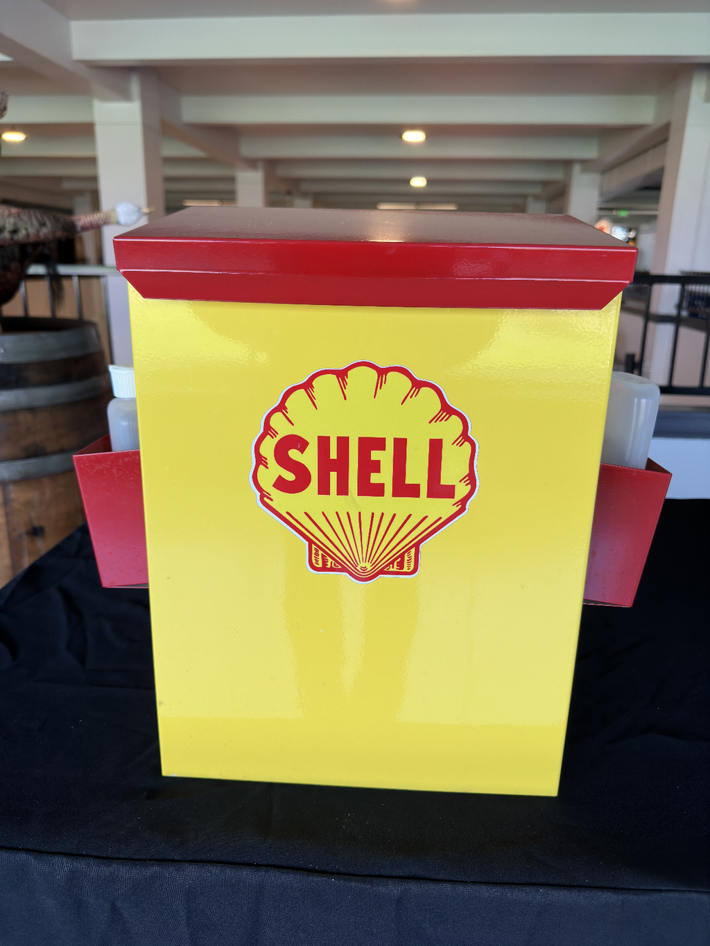 Shell 1950's Type GAS OIL STATION TOWEL BOX DISPENSER NEW