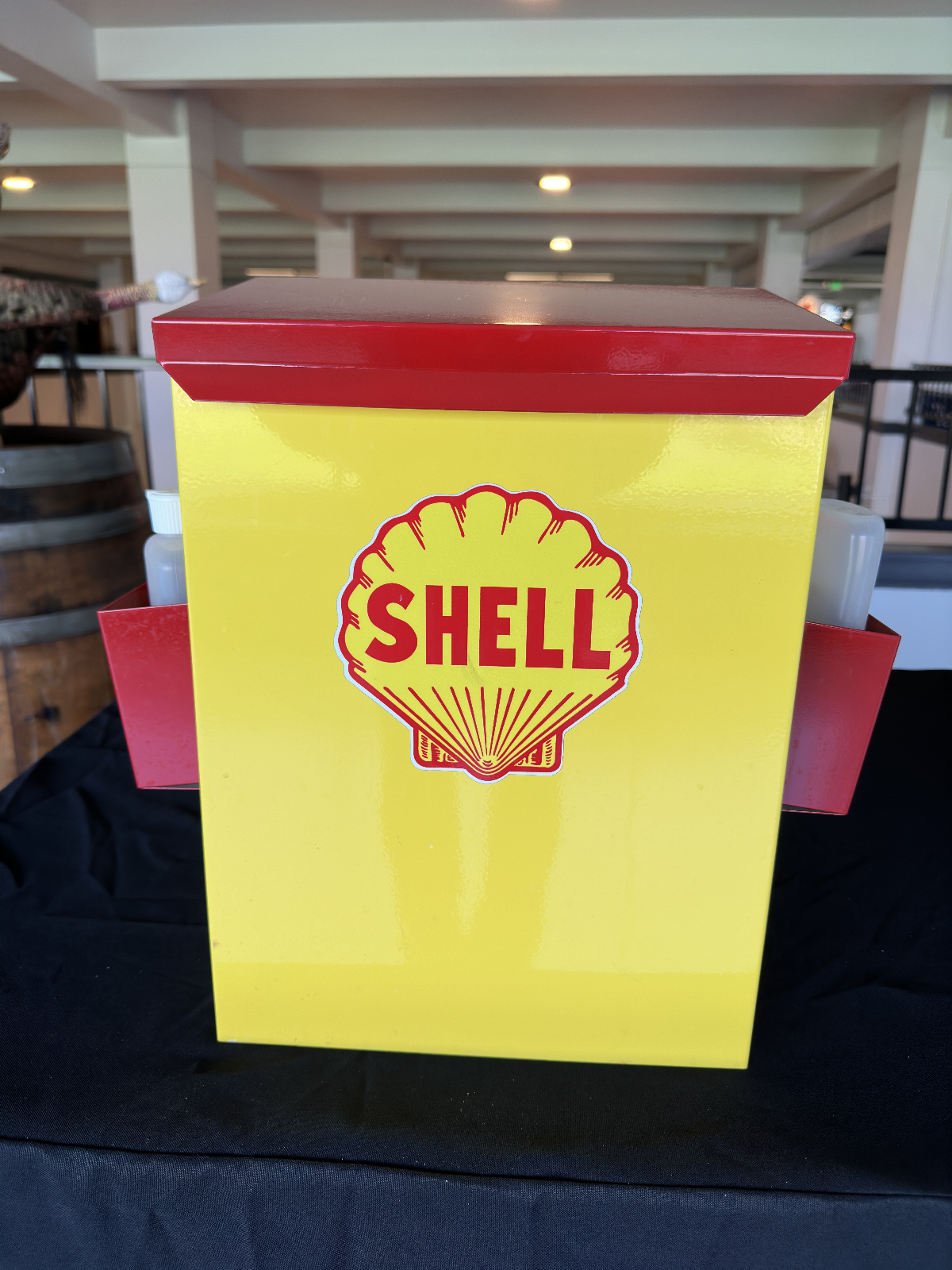 Shell 1950's Type GAS OIL STATION TOWEL BOX DISPENSER NEW