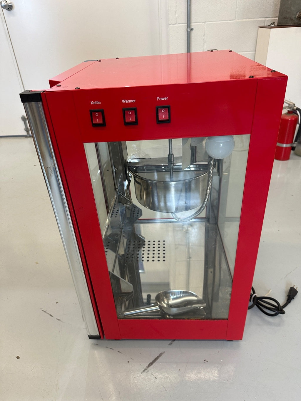 Snap-on Popcorn & Kettle Corn Machine – Vintage Countertop Popper