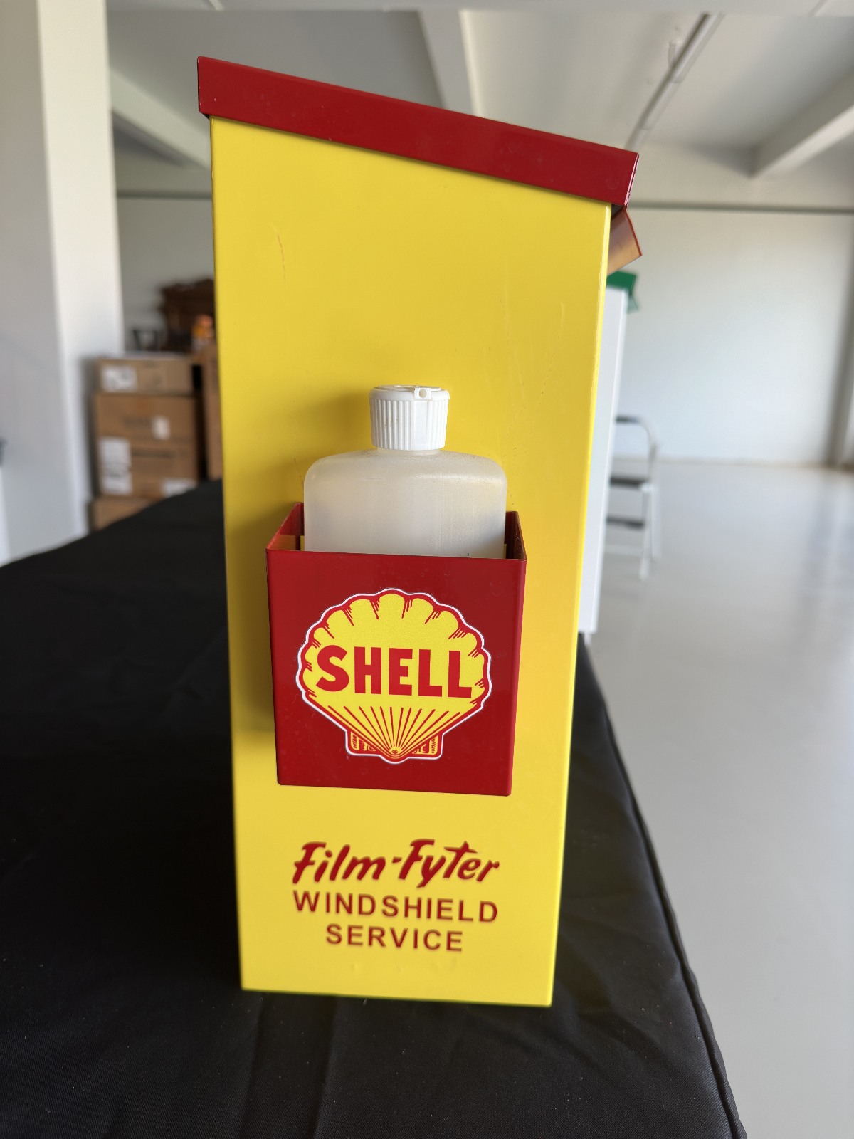 Shell 1950's Type GAS OIL STATION TOWEL BOX DISPENSER NEW