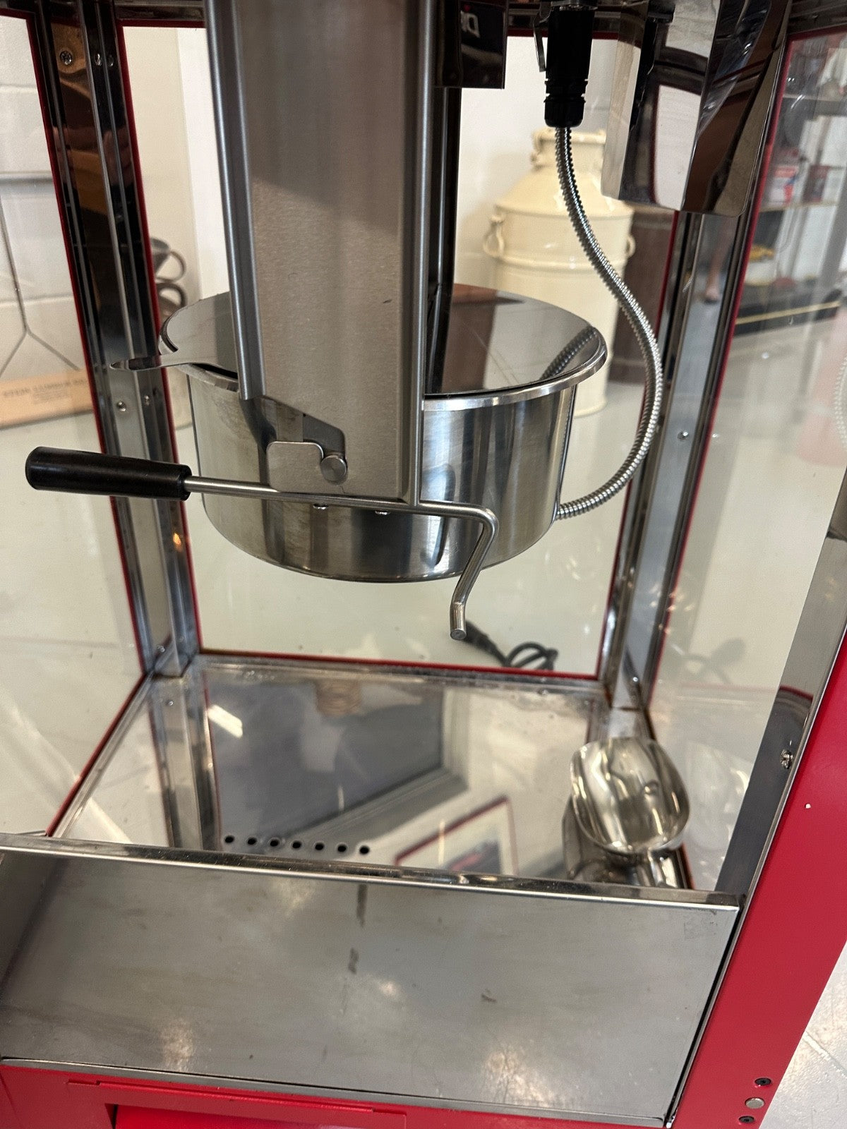 Snap-on Popcorn & Kettle Corn Machine – Vintage Countertop Popper