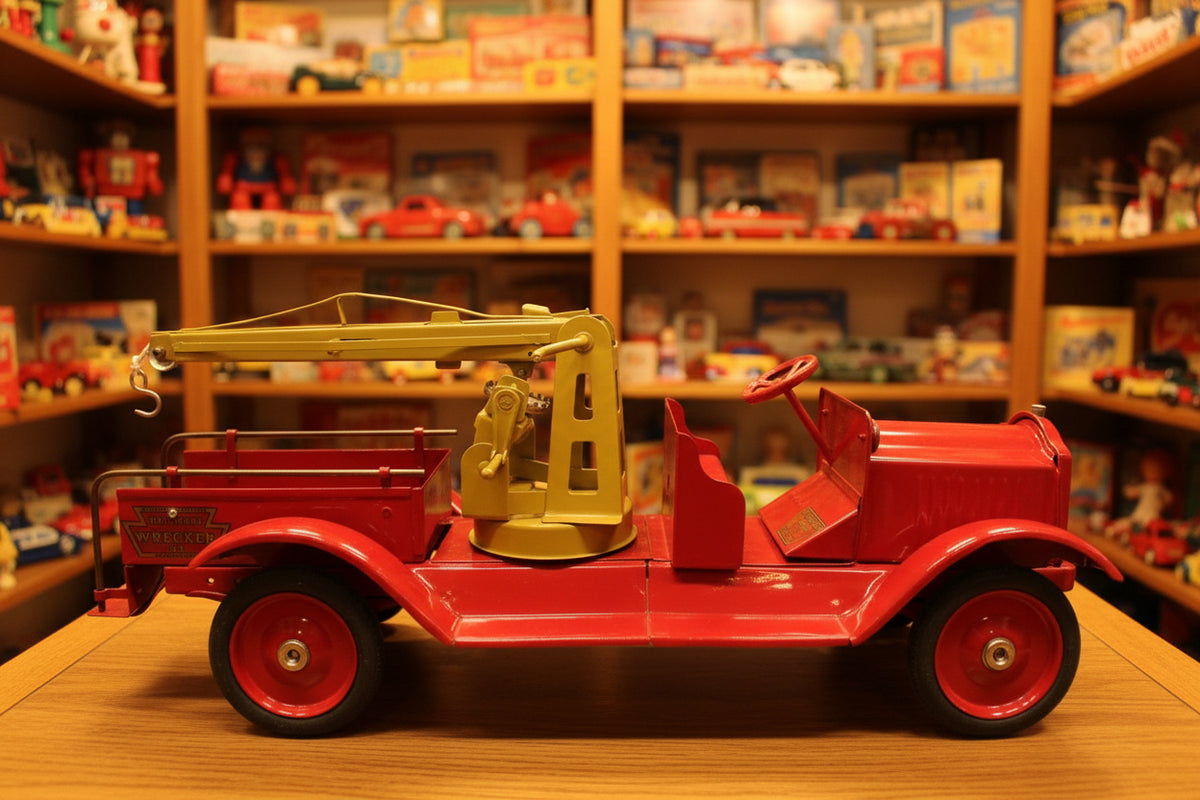 1920s Keystone Packard No. 78 Pressed Steel Wreckers Toy Truck