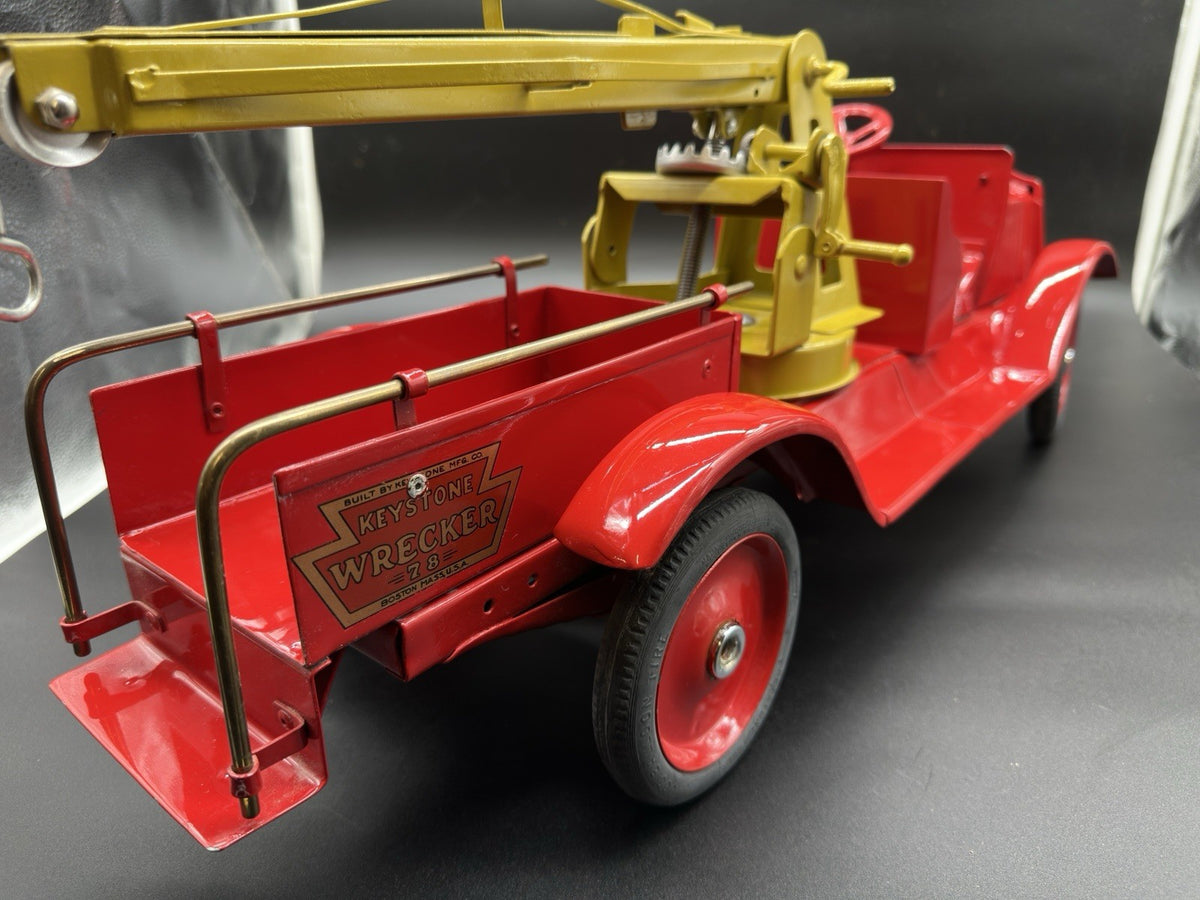 1920s Keystone Packard No. 78 Pressed Steel Wreckers Toy Truck