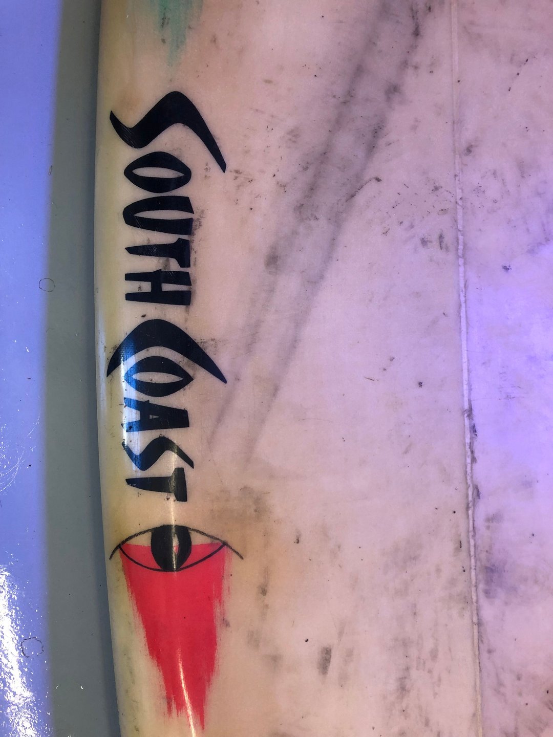 Robin Prodanovich Shaped South Coast Surfboard with Trac Top Grips