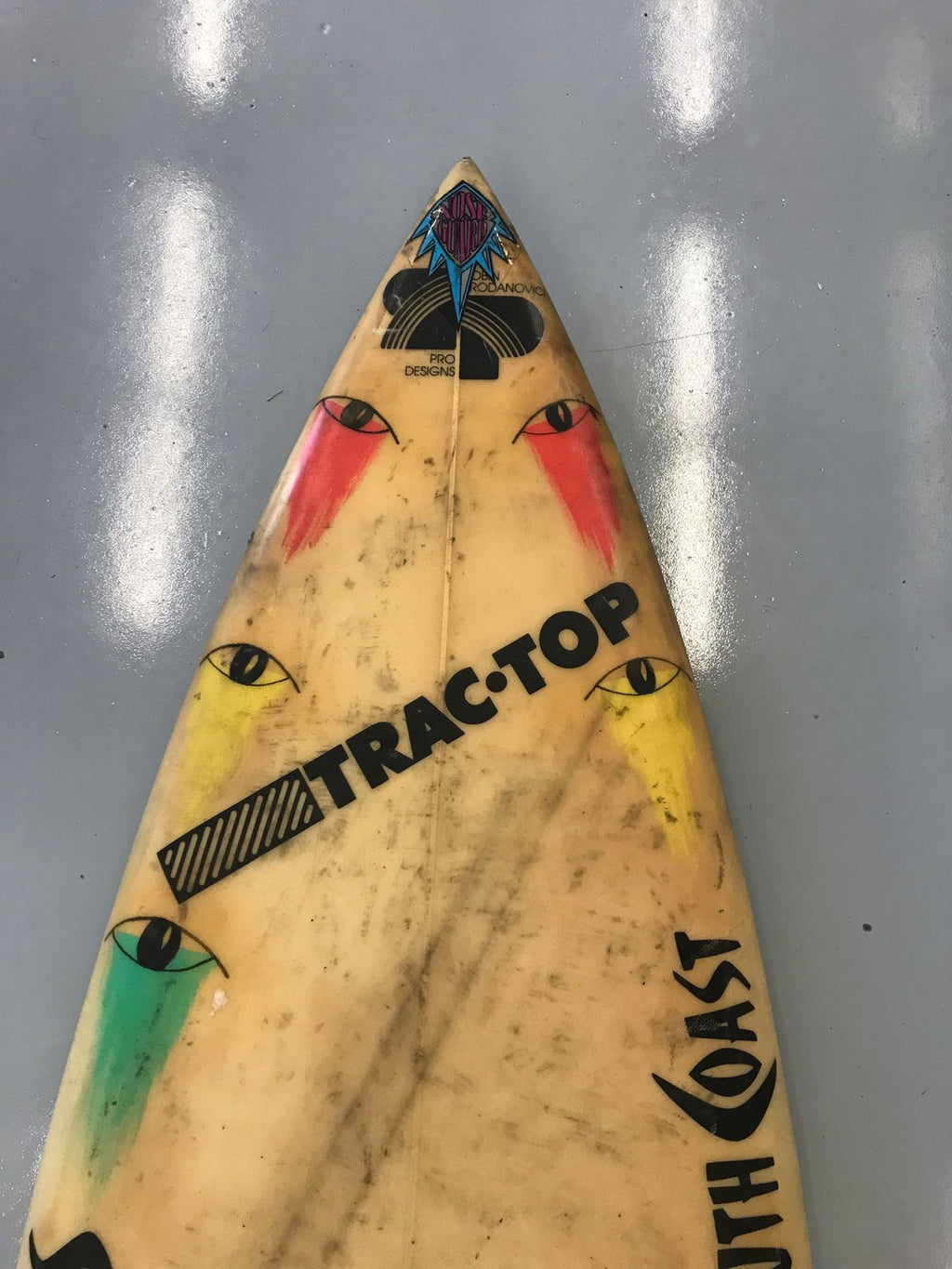 Robin Prodanovich Shaped South Coast Surfboard with Trac Top Grips
