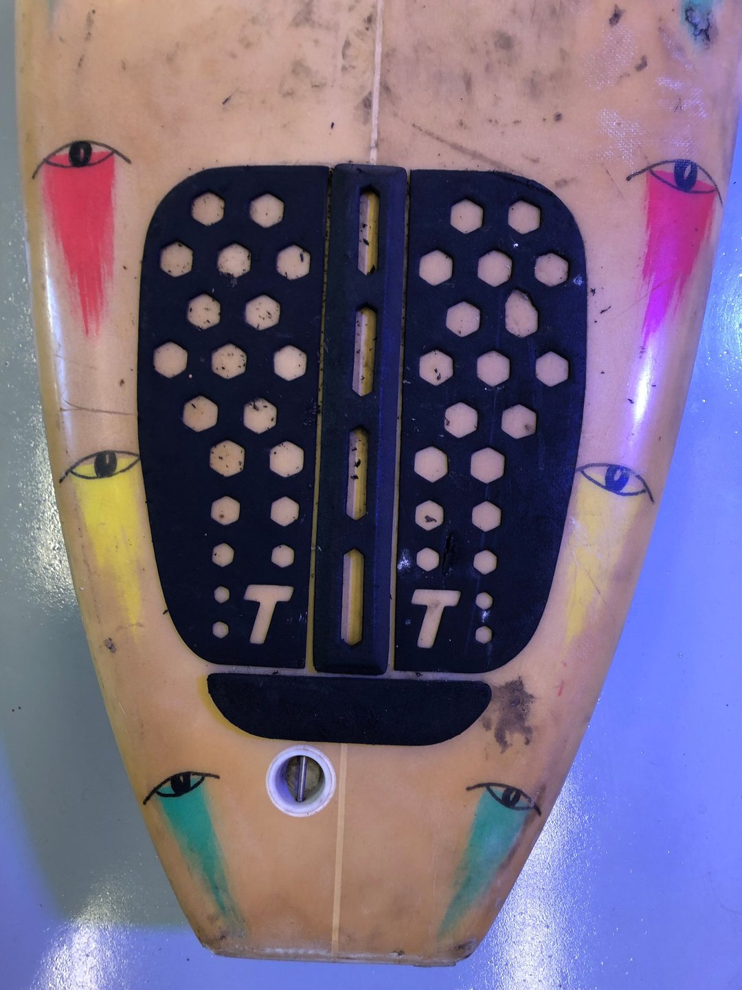 Robin Prodanovich Shaped South Coast Surfboard with Trac Top Grips