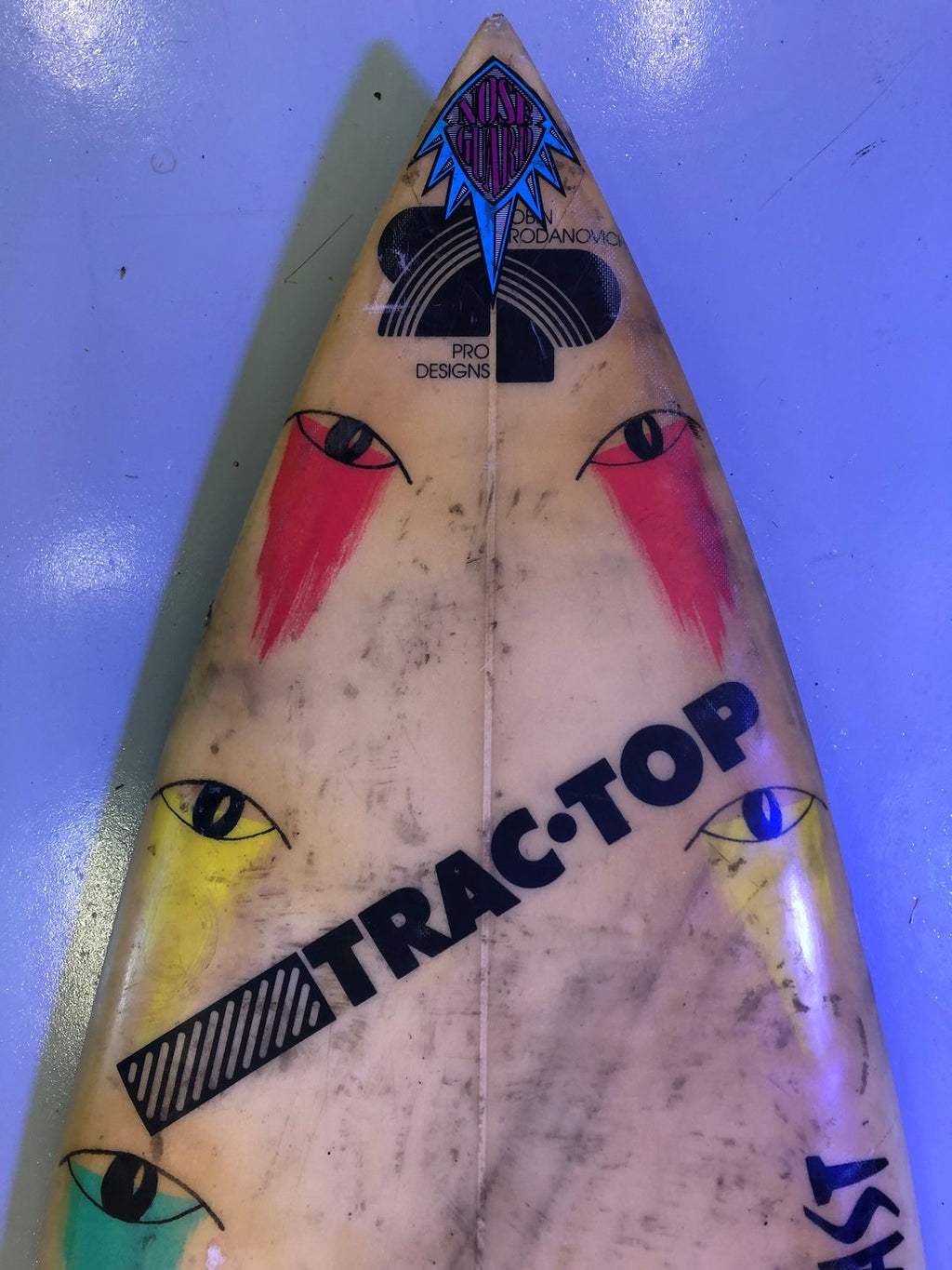 Robin Prodanovich Shaped South Coast Surfboard with Trac Top Grips