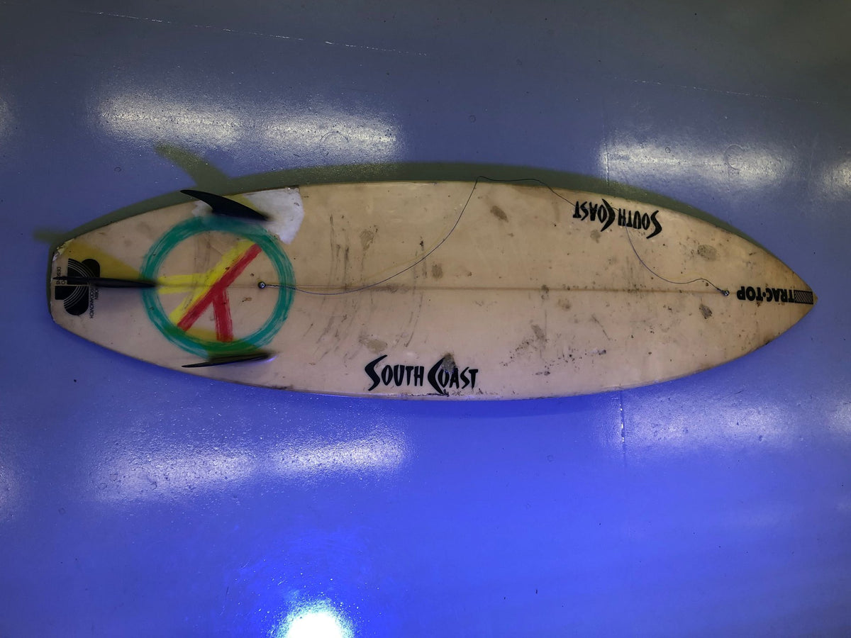 Robin Prodanovich Shaped South Coast Surfboard with Trac Top Grips