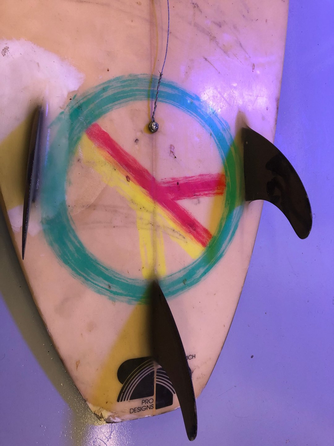 Robin Prodanovich Shaped South Coast Surfboard with Trac Top Grips