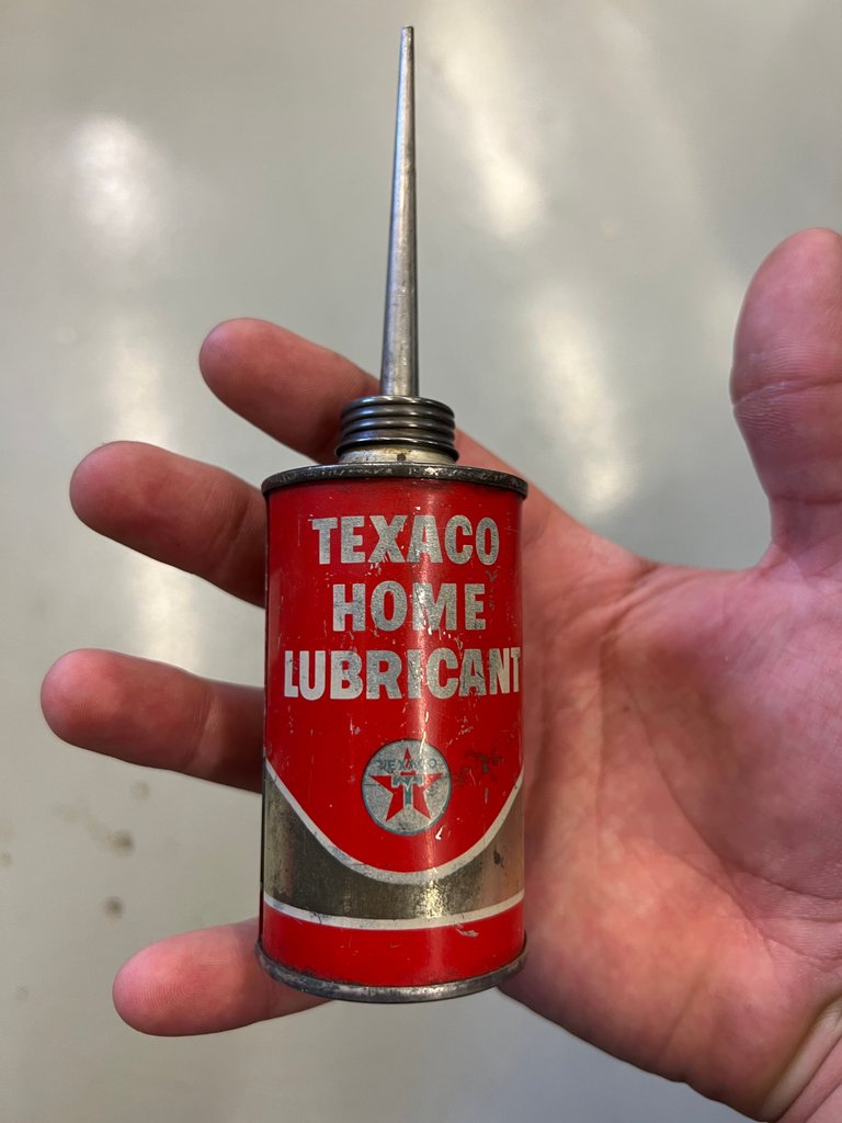 Vintage Texaco Home Lubricant Can