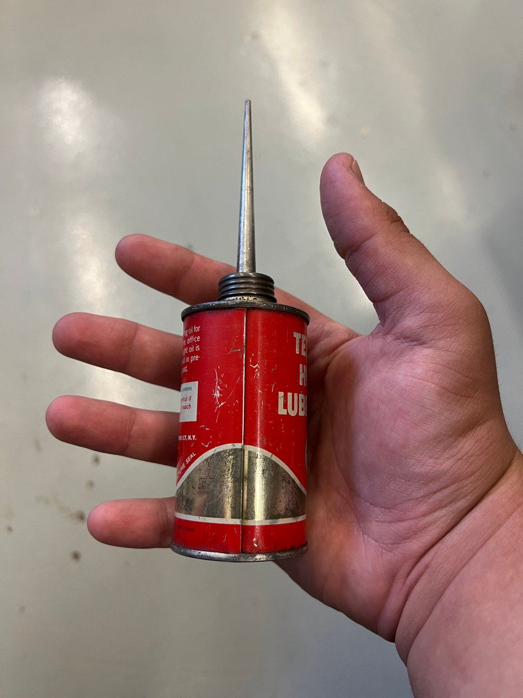 Vintage Texaco Home Lubricant Can