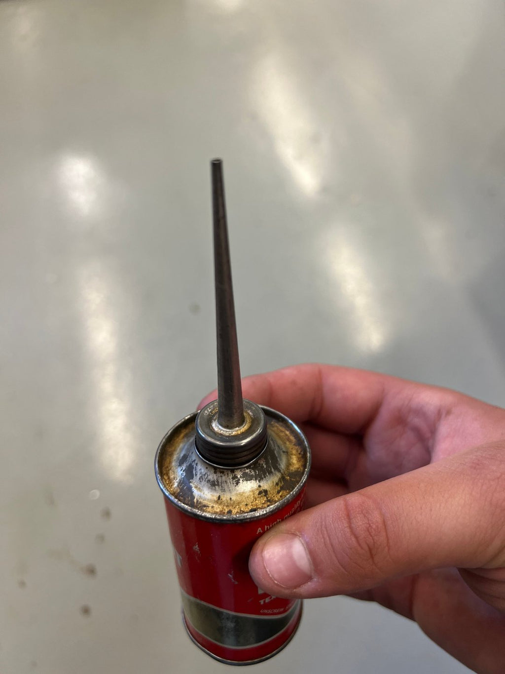Vintage Texaco Home Lubricant Can