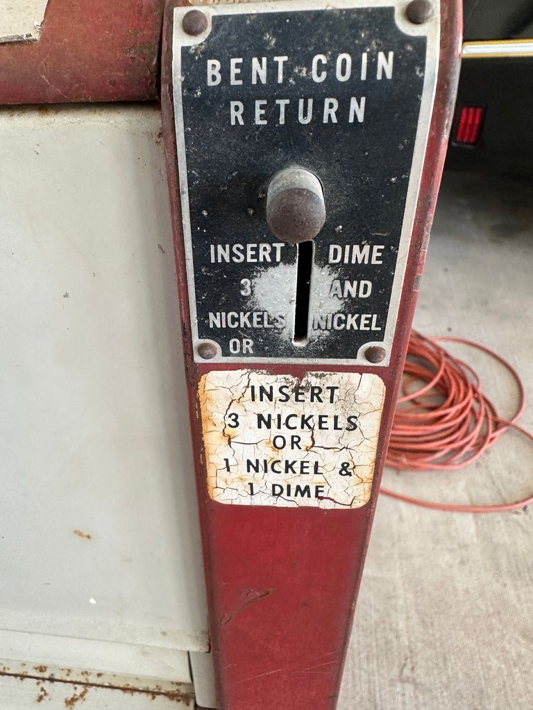 Vintage 1950s Tom's Candy & Sandwich Vending Machine