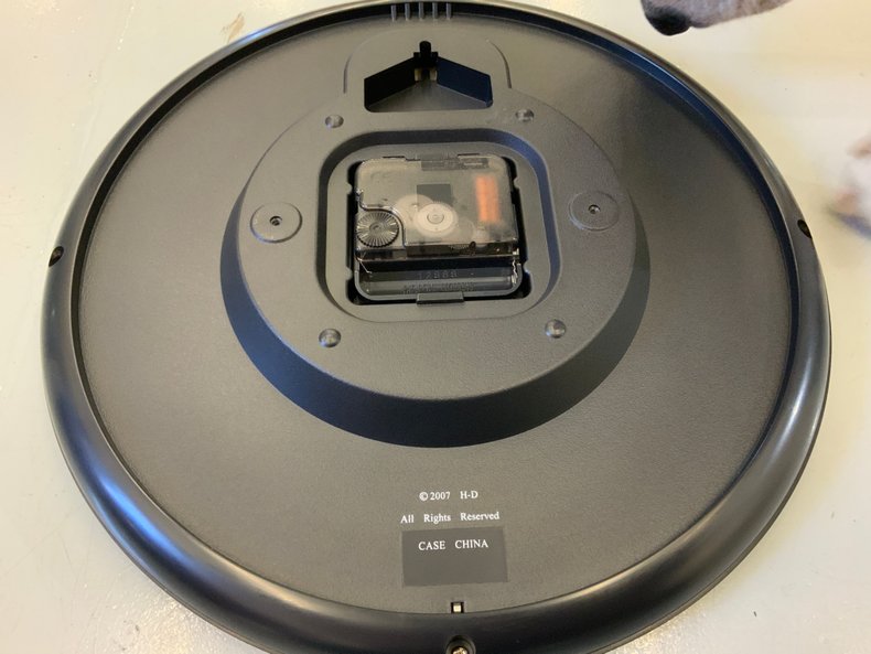 Harley-Davidson Bulova Flame Clock – 11"