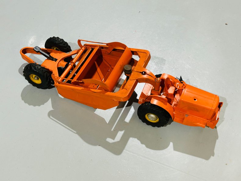 Vintage 1950s Doepke Toy Company Heiliner Earth Mover Grader