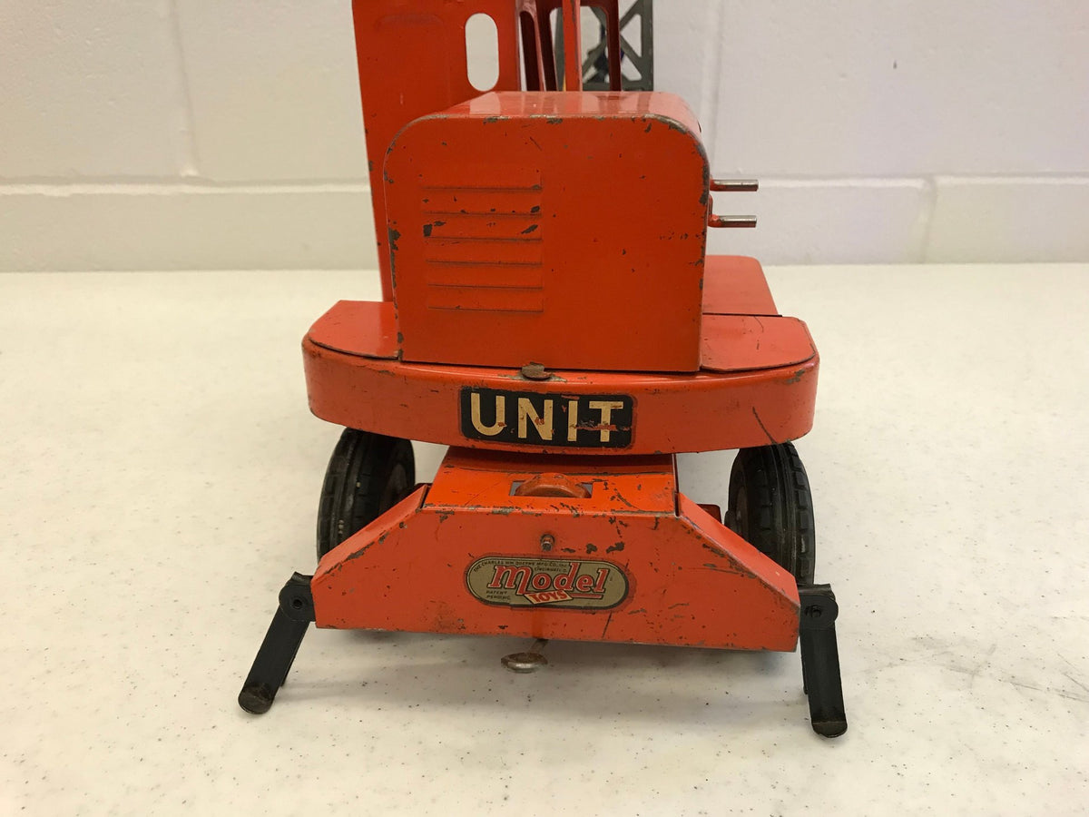 Vintage 1950's Doepke Model Toys Unit Crane
