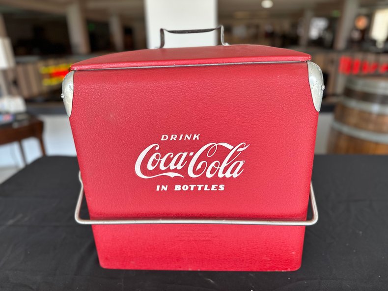 Vintage Coca-Cola Cooler by Action Mfg Co.