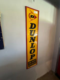 Vintage Large Dunlop Tire Porcelain Sign