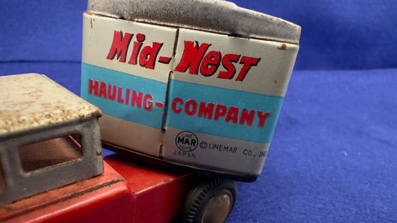 Vintage Linemar Tin Toy Tow Truck – Mid West Towing
