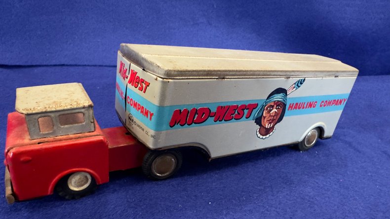 Vintage Linemar Tin Toy Tow Truck – Mid West Towing