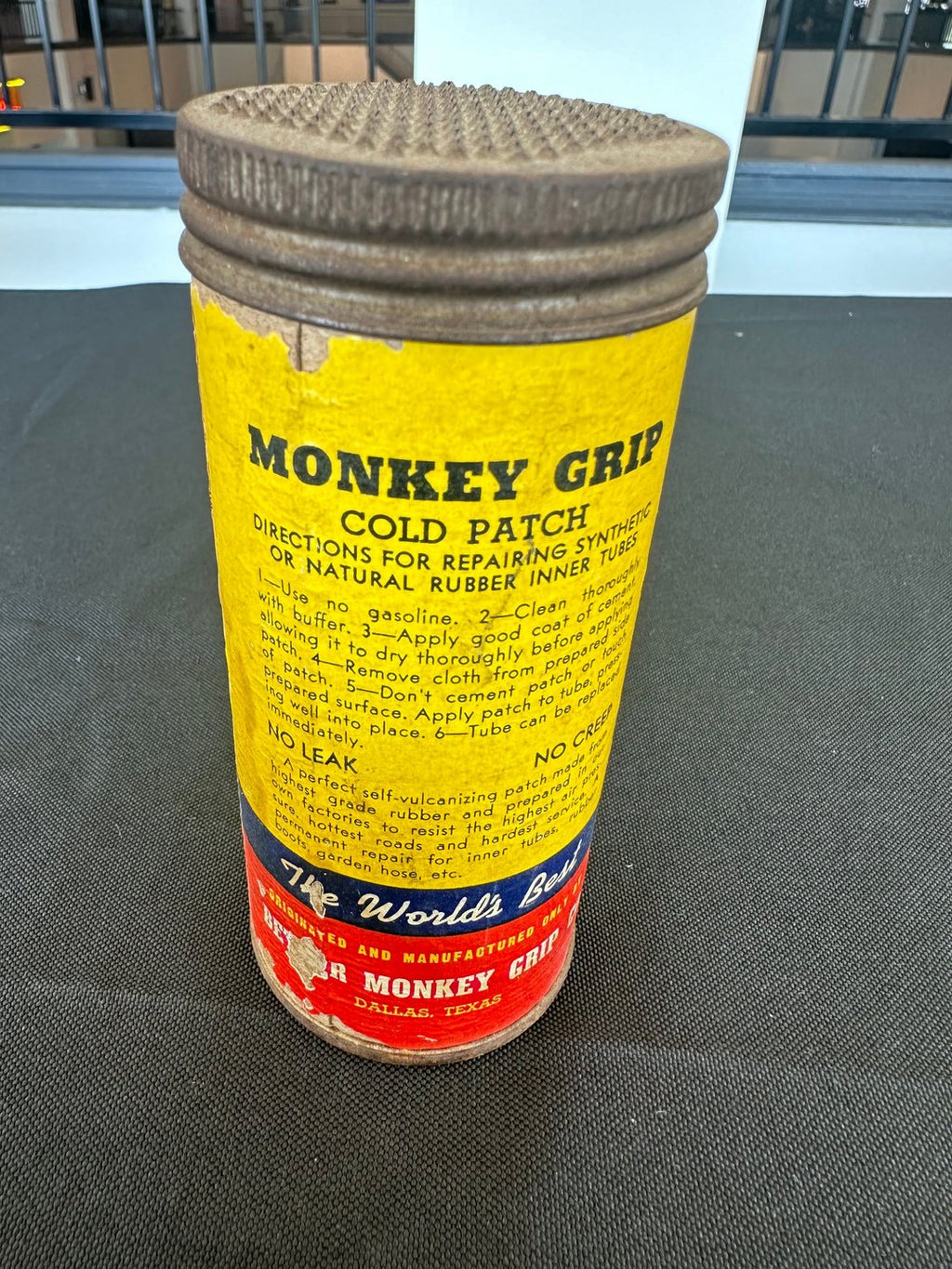 Vintage Monkey Grip Tire Repair Kit