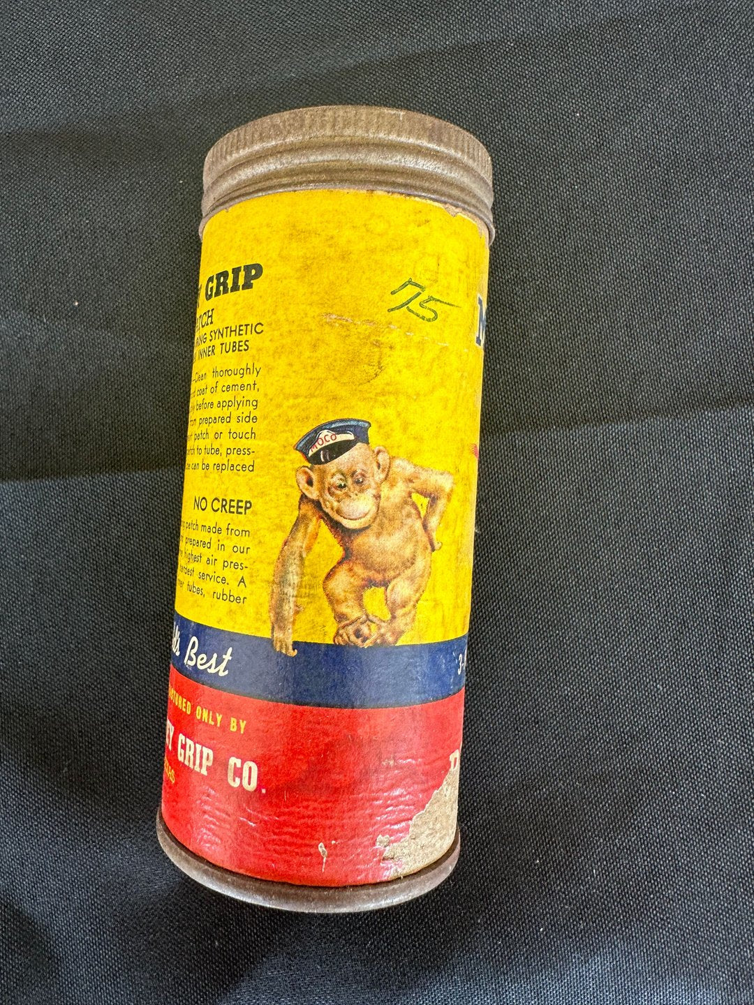 Vintage Monkey Grip Tire Repair Kit