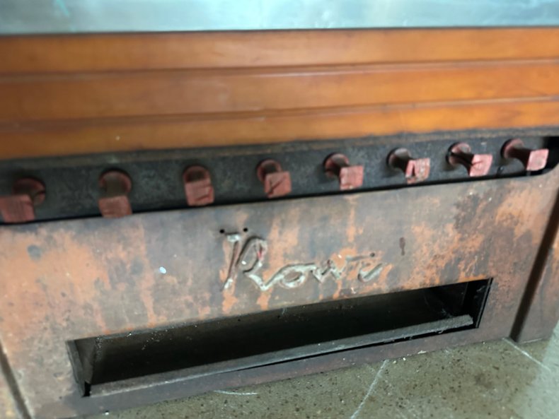 Circa 1950 Rowe Candy Merchant 8-Column Candy Bar Vending Machine