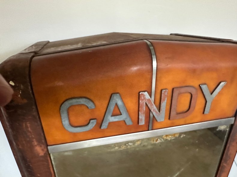 Circa 1950 Rowe Candy Merchant 8-Column Candy Bar Vending Machine