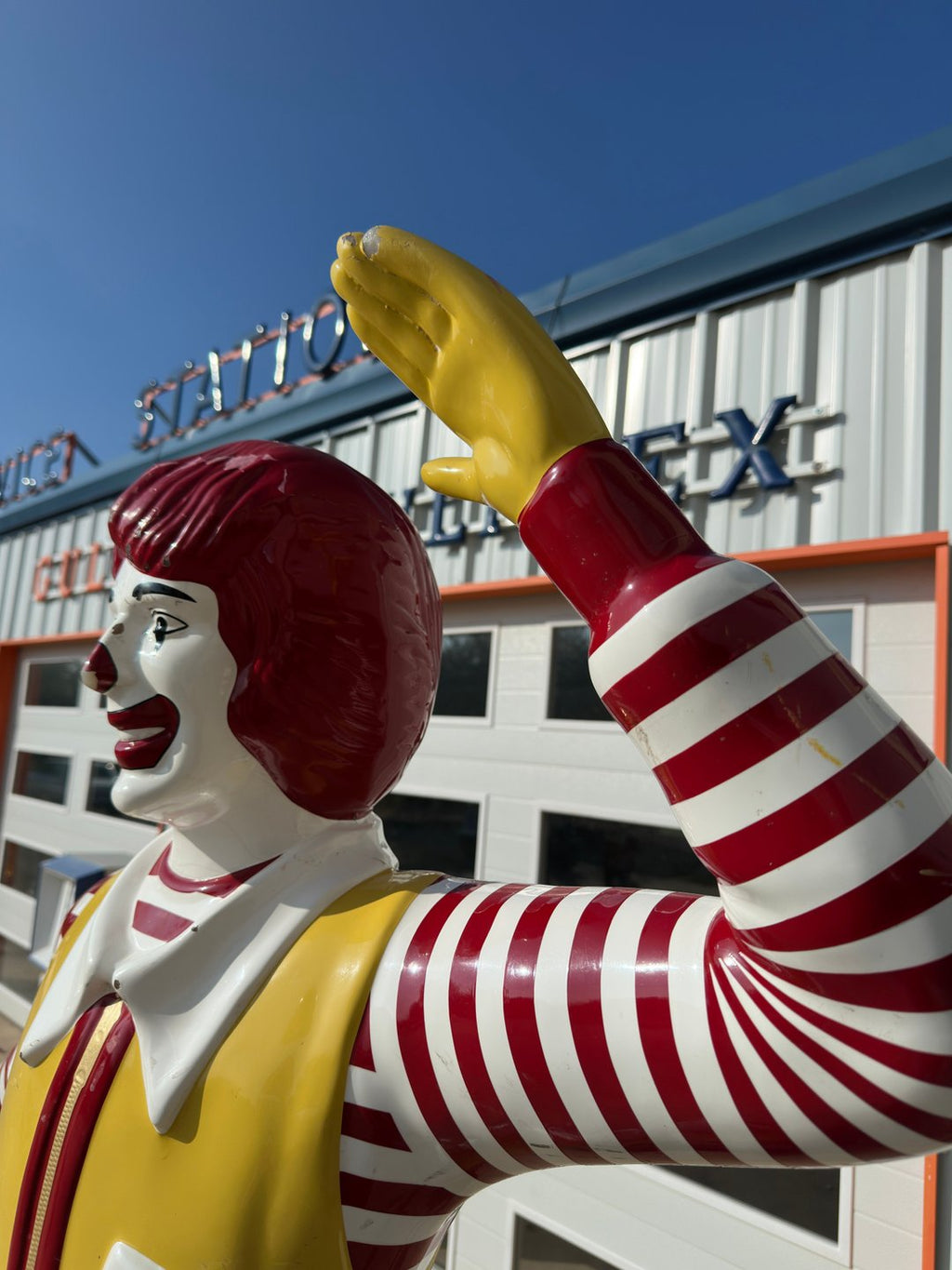 1970's-80's Ronald McDonald Life Size Statue