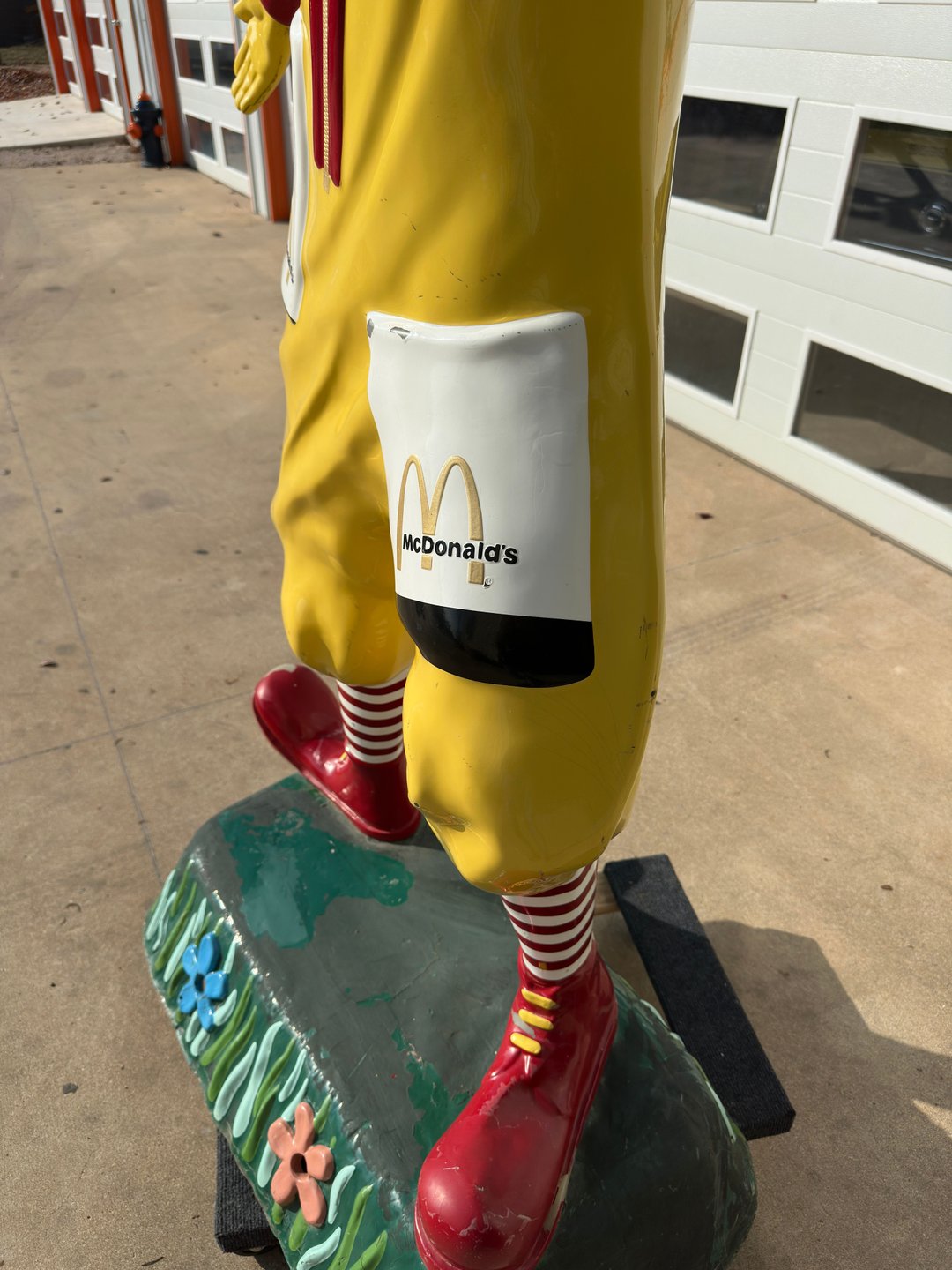 1970's-80's Ronald McDonald Life Size Statue