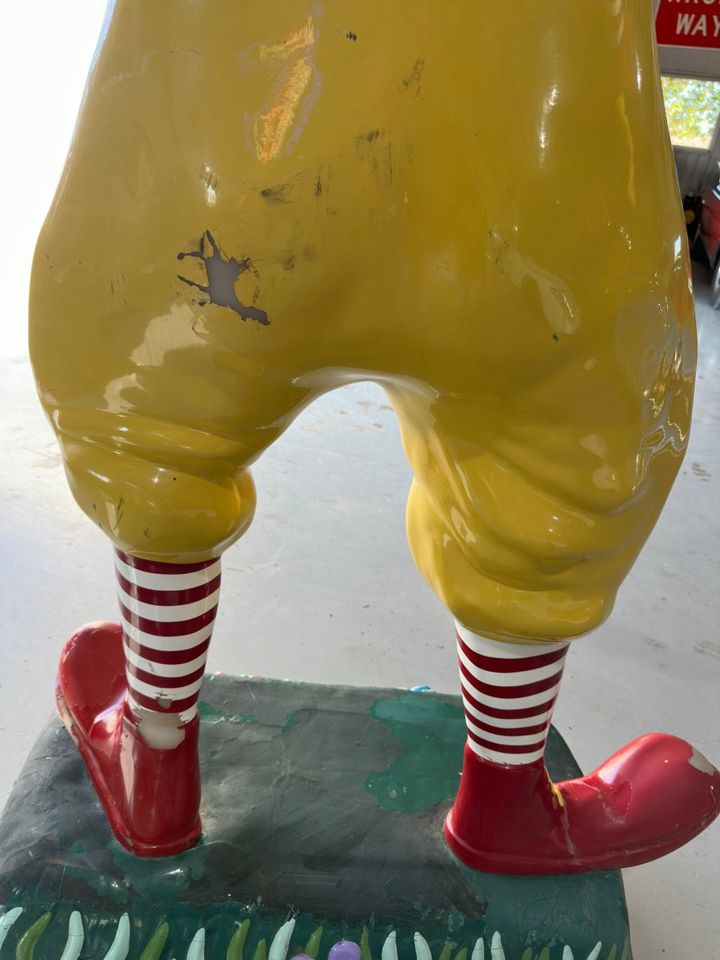 1970's-80's Ronald McDonald Life Size Statue