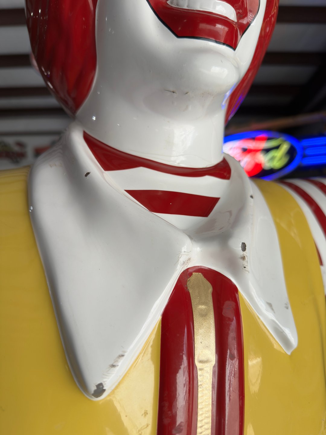 1970's-80's Ronald McDonald Life Size Statue