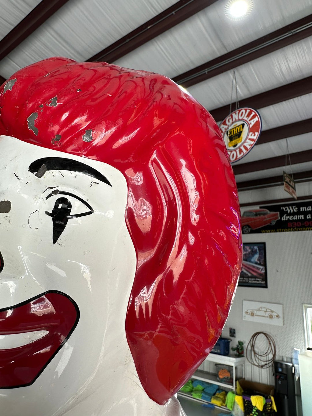 1970's-80's Ronald McDonald Life Size Statue