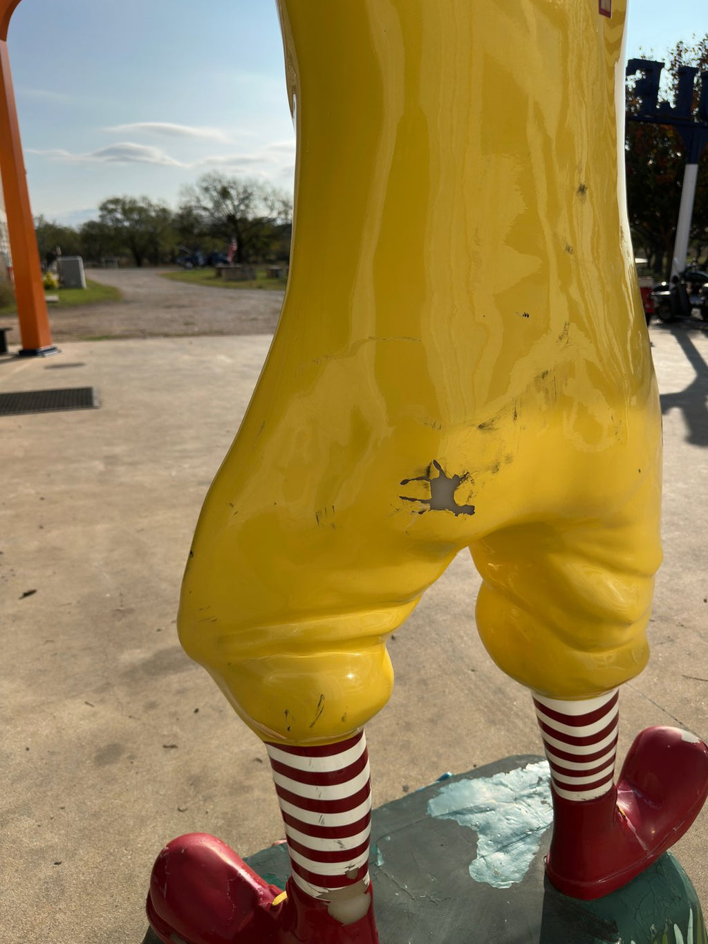 1970's-80's Ronald McDonald Life Size Statue