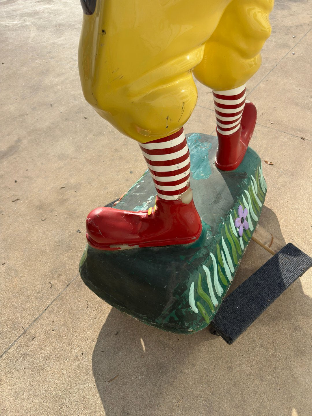 1970's-80's Ronald McDonald Life Size Statue