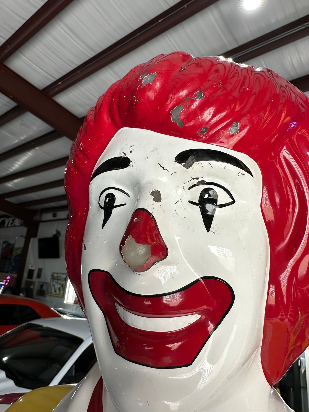 1970's-80's Ronald McDonald Life Size Statue